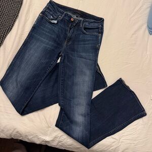 Genetic Denim Dark Blue Flare Leg Jeans
